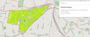 Australian Bureau of Statistics Map of Chullora Statistical Area Level 2